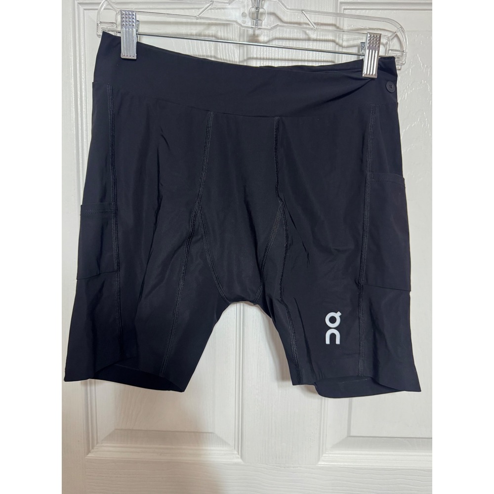 On Running Hybrid Shorts Mens XL Black Compression Liner Training Gym Shorts